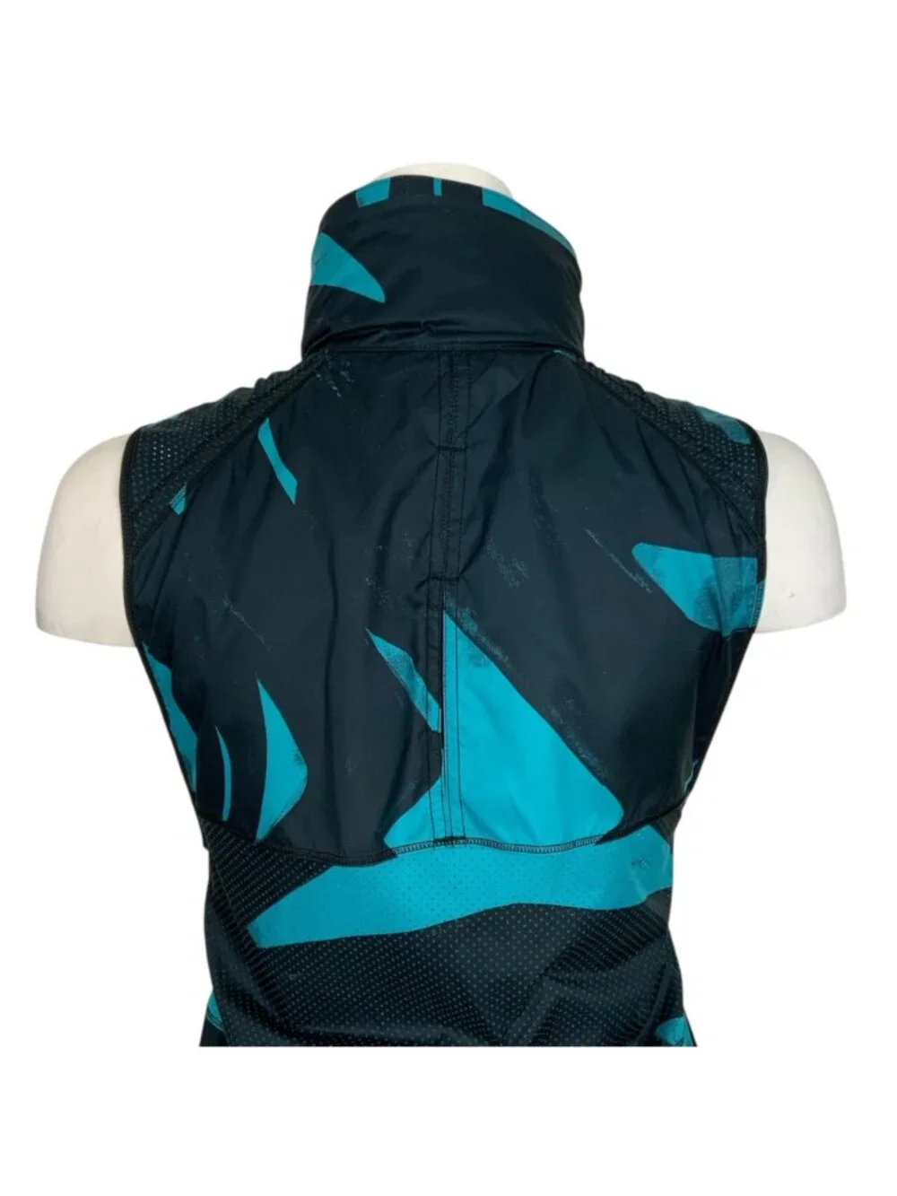 Lululemon Pack It Vest 4 Back Spin Stroke Peacock Blue Black